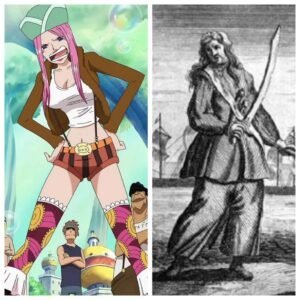 Real life pirate Anne Bonny inspired the One Piece Jewelry Bonney
