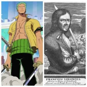 Real life pirate Fracnois inspired Zoro from One Piece