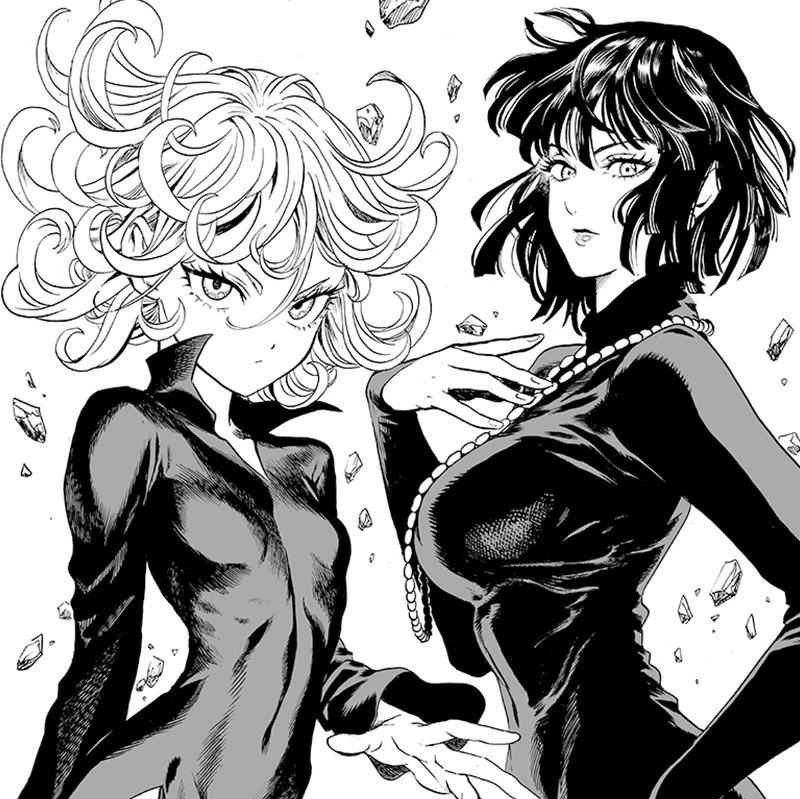 Tatsumaki and Fubuki manga
